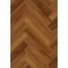 Mexen Lubbock próbka paneli winylowych jodełka 635 x 127 mm SPC 6,5 mm, podkład IPEX 1,5 mm, 4 V-Fuga, Teak- F1186-S