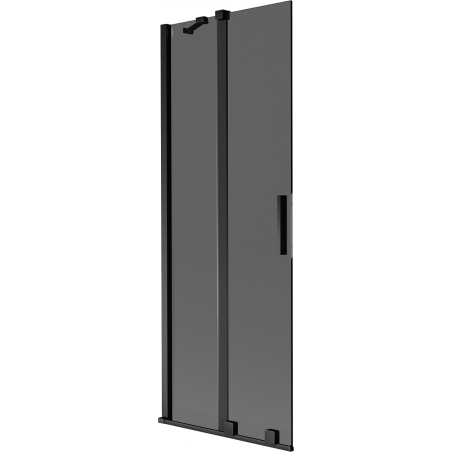 Mexen Velar 2-panel sliding bath screen 70 x 150 cm, graphite, black - 896-070-000-41-70