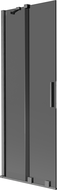 Mexen Velar bathtub screen 2-wing sliding 75 x 150 cm, graphite, brushed gun gray - 896-075-000-41-66