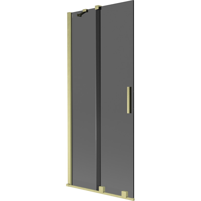 Mexen Velar kahekordne vannikilbi 80 x 150 cm, grafiit, kuldne harjatud - 896-080-000-41-55