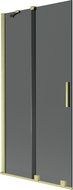 Mexen Velar kahetuumaline libistatav vannisein 95 x 150 cm, grafiit, kuldne harjatud - 896-095-000-41-55