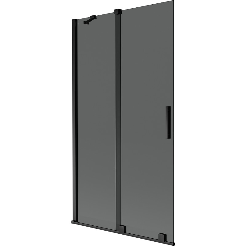 Mexen Velar liuglev vannitoa ekraan, 2 tiib, 100 x 150 cm, grafiit, must - 896-100-000-41-70