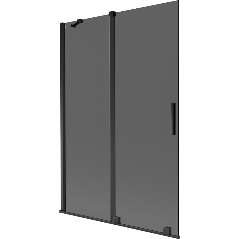 Mexen Velar vannikaitse 2-osaline lükanduks 120 x 150 cm, grafiit, must - 896-120-000-41-70