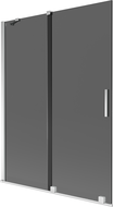 Mexen Velar kaheosaline vanniekraan, lükand 130 x 150 cm, grafiit, kroom - 896-130-000-41-01