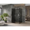 Mexen Omega Schiebedusche 120 x 90 cm, Grafit, Chrom - 825-120-090-01-40
