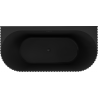 Mexen Sella vasca da bagno autoportante a parete scanalata 150 x 75 cm, nero opaco, troppopieno nero - 52711507571-70