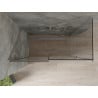 Mexen Omega cabine de douche coulissante 130 x 70 cm, graphite, chrome - 825-130-070-01-40