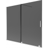 Mexen Velar vannisein, 2-osaline, liuguv 180 x 150 cm, grafiit, kroom - 896-180-000-41-01