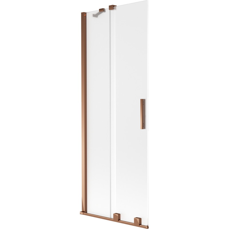 Mexen Velar vannitoa kaheosaline lükanduks, 70 x 150 cm, jäätunud, roosa kuld - 896-070-000-31-60