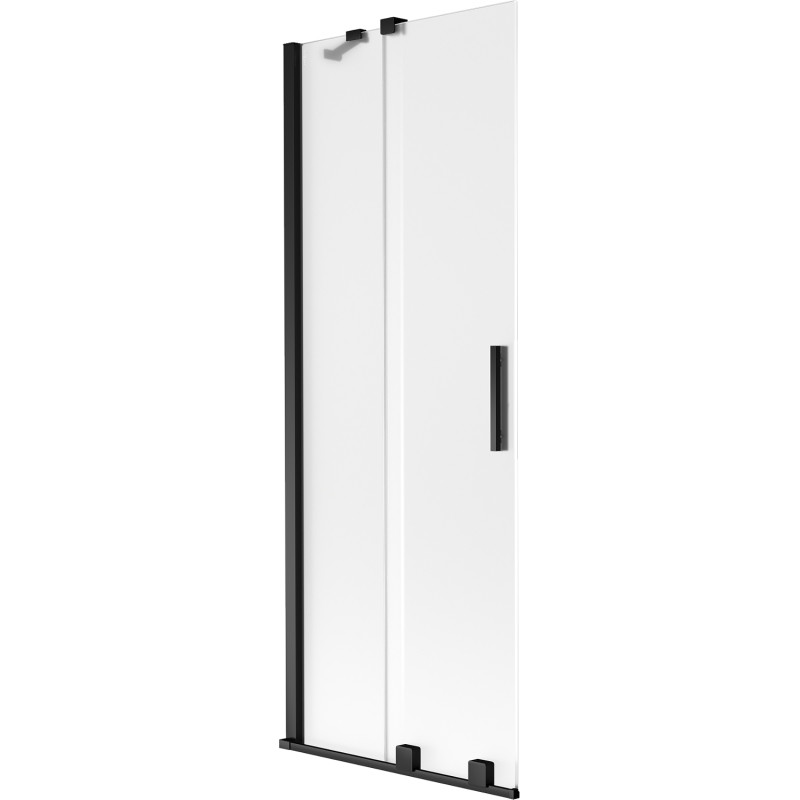 Mexen Velar vanni vahesein 2-osaline, lükand 70 x 150 cm, matt, must - 896-070-000-31-70