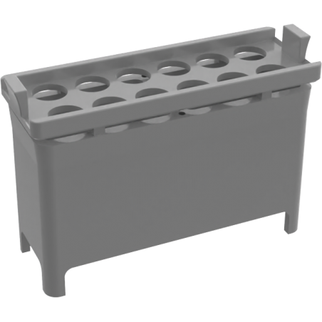 Mexen siphon with filter for slim linear drain, grey - 1010097