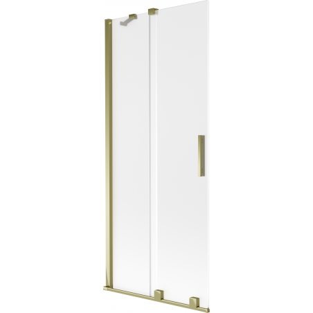 Mexen Velar vannisein 2-uksega lükand 80 x 150 cm, matt, kuldne - 896-080-000-31-50