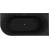 Mexen Gia baignoire autoportante d'angle cannelée droite 170 x 80 cm, noir mat, trop-plein or rose - 52701708071P-60