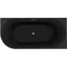 Mexen Gia freestanding corner grooved right bathtub 170 x 80 cm, black matte, brushed copper overflow - 52701708071P-65
