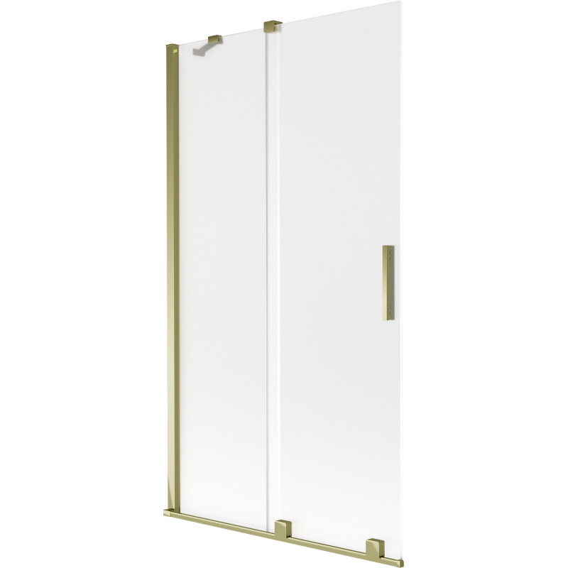 Mexen Velar klizni paravan od 2 dijela, pomični 100 x 150 cm, mat, zlatni - 896-100-000-31-50