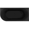 Mexen Gia freestanding corner fluted right bathtub 150 x 75 cm, matte black, black overflow - 52701507571P-70