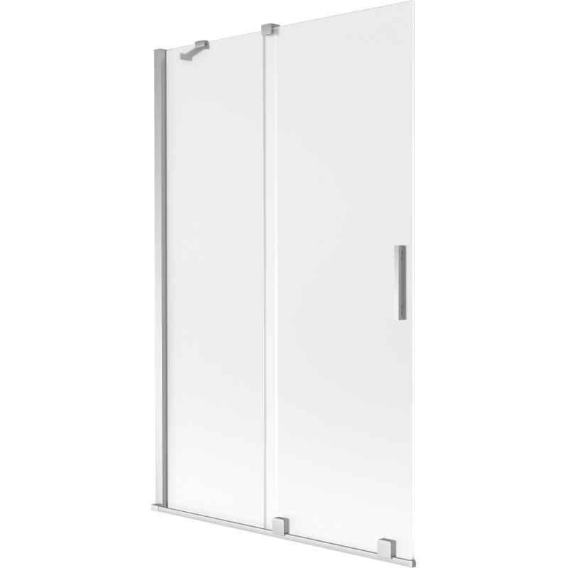 Mexen Velar klizni pregradni zid s 2 krila, proširujući 110 x 150 cm, matirano, krom - 896-110-000-31-01