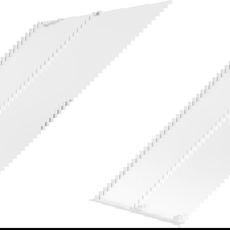 Mexen Velar Duschwand 2-flügelig verschiebbar 120 x 150 cm, Frost, Weiß - 896-120-000-31-20