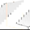 Mexen Velar Duschabtrennung 2-flügelig Schiebetür 140 x 150 cm, matt, gebürstetes Kupfer - 896-140-000-31-65