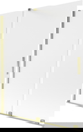 Mexen Velar συρόμενη διπλή καμπίνα μπάνιου 150 x 150 cm, παγωμένο, χρυσό