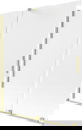 Mexen Velar διπλή συρόμενη καμπίνα μπάνιου 150 x 150 cm, παγετός, χρυσό