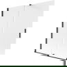 Mexen Velar Badewannenabtrennung 2-flügelig verschiebbar 150 x 150 cm, matt, schwarz - 896-150-000-31-70