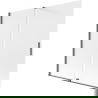 Mexen Velar Duschwand 2-flügelig verschiebbar 160 x 150 cm, matt, gebürstetes Gun Gray - 896-160-000-31-66