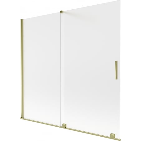 Paroi de baignoire coulissante Mexen Velar 2 volets 170 x 150 cm, givre, doré - 896-170-000-31-50