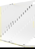 Mexen Velar pare-douche à 2 volets coulissants 170 x 150 cm, dépoli, doré - 896-170-000-31-50