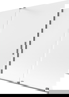 Mexen Velar painel de banheira de 2 painéis deslizantes 170 x 150 cm, fosco, metal canhão - 896-170-000-31-95