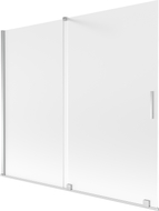 Mexen Velar kahe tiivaga 180 x 150 cm dušinurga sein, matt, kroom - 896-180-000-31-01