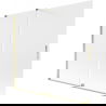 Mexen Velar duschskärm 2-delad skjutbar 180 x 150 cm, frost, guld - 896-180-000-31-50