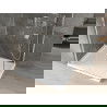 Mexen Omega Duschkabine Schiebetür 110 x 70 cm, transparent, Chrom + Duschwanne Flat - 825-110-070-01-00-4010