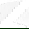 Mexen Velar Duo badwand tweevleugelig schuifbaar 150 x 150 cm, ijsbloem, wit - 896-150-000-32-20