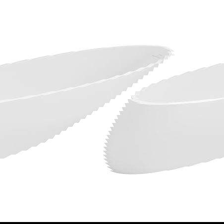 Mexen Prato freistehende Badewanne aus Konglomerat 170 x 70 cm, weiß matt - 57251707000