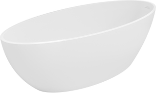 Mexen Prato samostojeća kada od konglomerata 170 x 70 cm, bijela mat - 57251707000