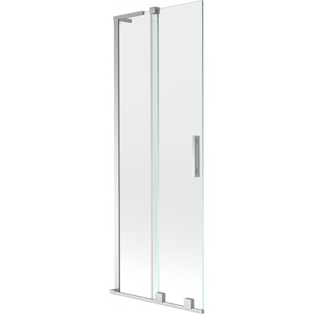 Mexen Velar L vanniparavann 2-liigendiga libistatav 70 x 150 cm, läbipaistev, kroom - 896-070-003-01-01