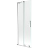 Mexen Velar L vanniparavann 2-liigendiga libistatav 70 x 150 cm, läbipaistev, kroom - 896-070-003-01-01