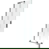 Mexen Velar L Badewannenfaltwand 2-flügelig verschiebbar 70 x 150 cm, transparent, gebürstetes Gun Gray - 896-070-003-01-66