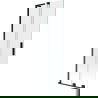 Mexen Velar L Badewannen-Faltwand 2-teilig verschiebbar 70 x 150 cm, transparent, schwarz - 896-070-003-01-70
