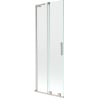 Mexen Velar L 2-wing sliding bath screen 70 x 150 cm, transparent, brushed nickel - 896-070-003-01-97