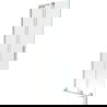 Mexen Velar L Badewannenabtrennung 2-flügelig verschiebbar 75 x 150 cm, transparent, gebürstetes Nickel - 896-075-003-01-97