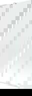 Mexen Velar L bathtub screen 2-panel sliding 80 x 150 cm, transparent, white - 896-080-003-01-20