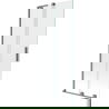 Mexen Velar L Badewannenfaltwand 2-flügelig verschiebbar 80 x 150 cm, transparent, Gun Metal - 896-080-003-01-95