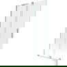 Mexen Velar L badwand 2-delige schuifbare 95 x 150 cm, transparant, chroom - 896-095-003-01-01
