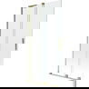 Mexen Velar L Badewannenwand 2-flügelig verschiebbar 95 x 150 cm, transparent, gold - 896-095-003-01-50
