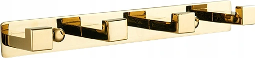 Mexen cuádruple gancho para toalla, dorado - 709264-50