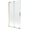 Mexen Velar L kaksitiivaline liugvannipaneel 100 x 150 cm, läbipaistev, kuldne - 896-100-003-01-50