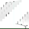 Mexen Velar L badscherm 2-delige schuifdeur 110 x 150 cm, transparant, geborsteld kanon grijs - 896-110-003-01-66