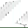 Mexen Velar L paratia doccia a 2 ante scorrevole 110 x 150 cm, trasparente, metallo canna di fucile - 896-110-003-01-95